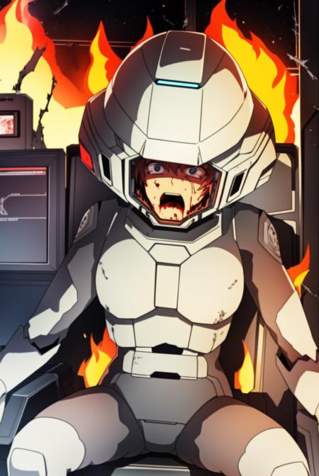 Cockpit explosion