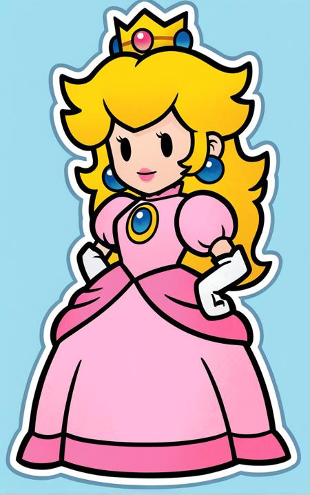 Paper Princess Peach | Heroes | 2 Attires