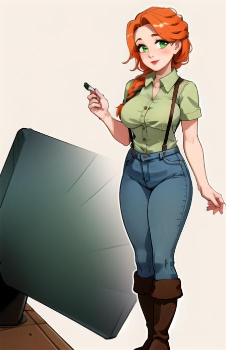 Leah (stardew valley)