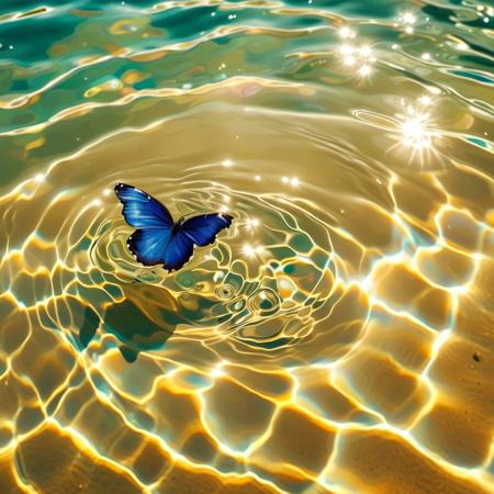 Fantasy water butterfly梦幻水中蝴蝶