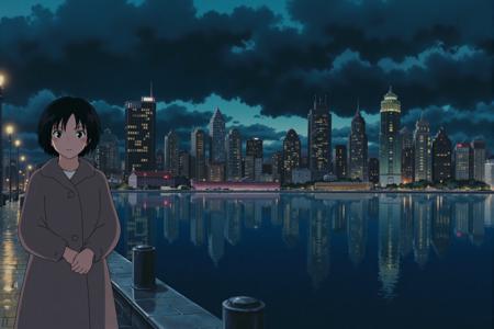 Kiki's Delivery Service (studio Ghibli style)