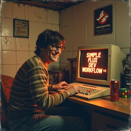 SIMPLE FLUX DEV WORKFLOW by weshouldhaveshotguns版本v2 (ID: 1032789)