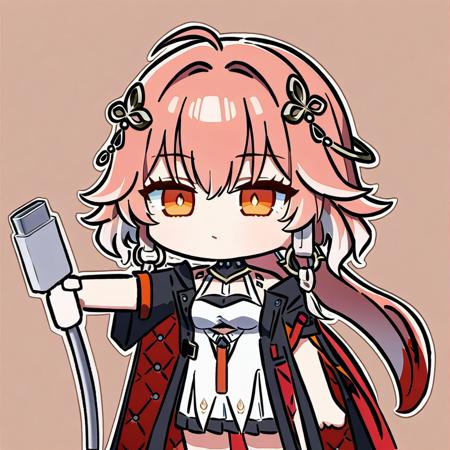 呐~给你充 meme holding charging cable [a31 | pony]