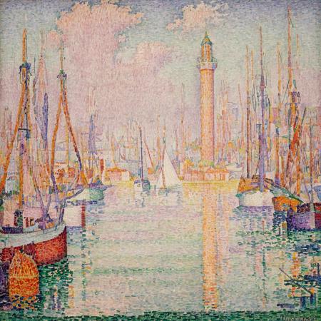 Paul Signac - Neo-Impressionist dotted landscape paintings (Pointillism)版本Paul Signac Neo-Impressionist dotted paintings (Pointillism) (Pointillism)