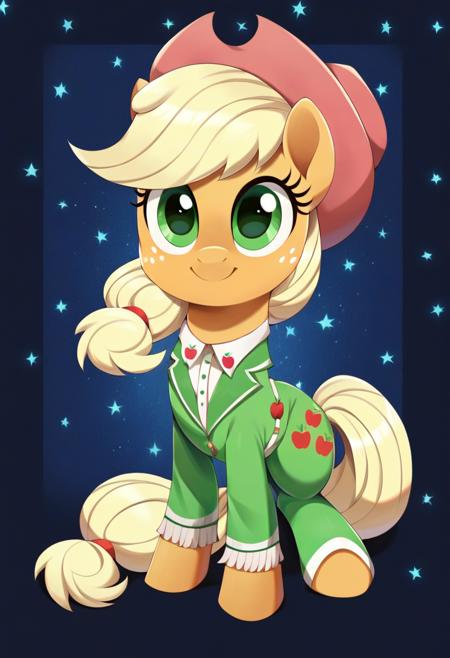My Little Pony/MLP G4 Applejack, clothes版本Apple chord (ID: 1138998)
