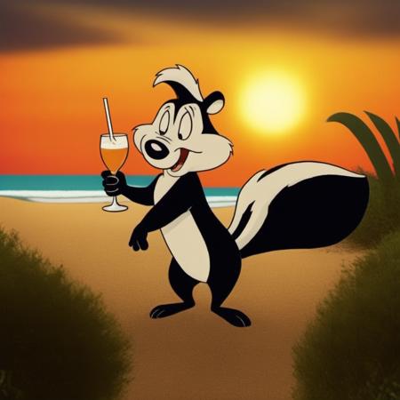 Pepé Le Pew - SDXL