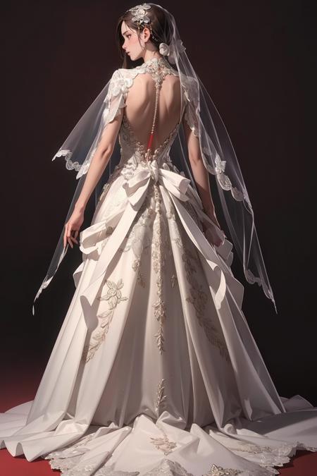 wedding dress set