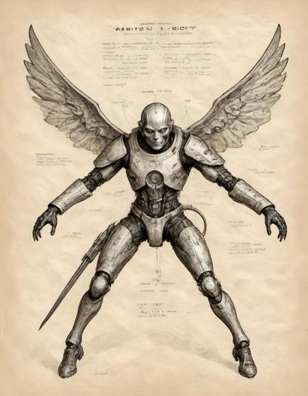 Eldritch Parchment Art  | for Flux.1 dev