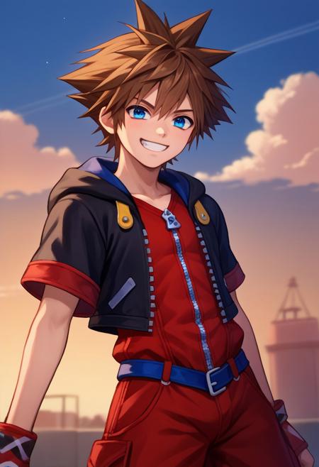 Sora - Kingdom Hearts - Pony + Illustrious版本Pony - 2.0 (ID: 1128191)