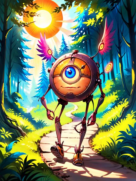 Modron from DND (pony and XL1.0)版本XL (ID: 657429)