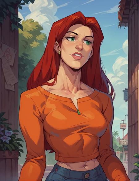 Jean Grey -X-Men Evolution PonyDiffusion XL