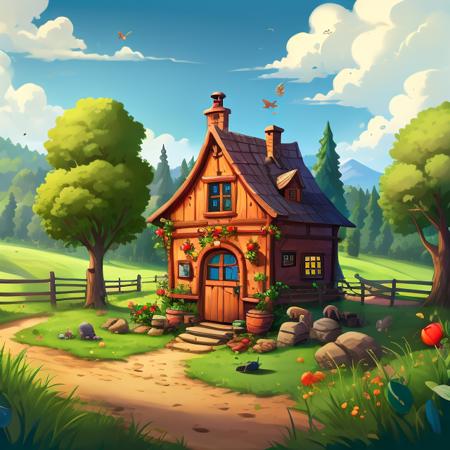Fruit Farm Background