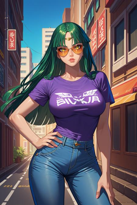 Ouka Nagisa/オウカ・ナギサ (Super Robot Wars) SDXL LoRA [Pony Diffusion]