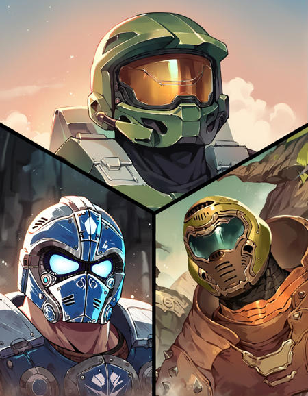 Master Chief / Doom Slayer / Clayton Carmine版本v1.0 (ID: 383586)