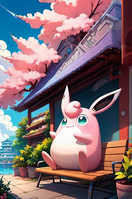Wigglytuff: Balloon Pokémon | プクリン (Pokedex #0040) [Pony]