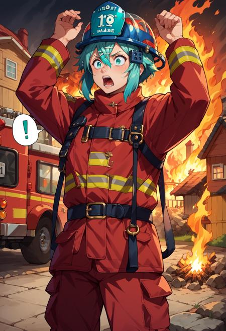 American Fire Fighter Uniform [Pony] - Lora