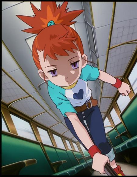 Mind Controlled Rika Nonaka/Makino Ruki from Digimon.