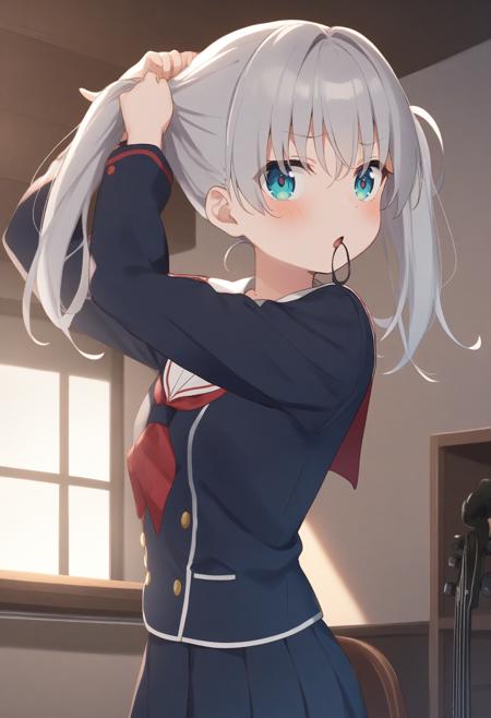 [SDXL&Pony] tying hair (twintails) / ツインテールを結う