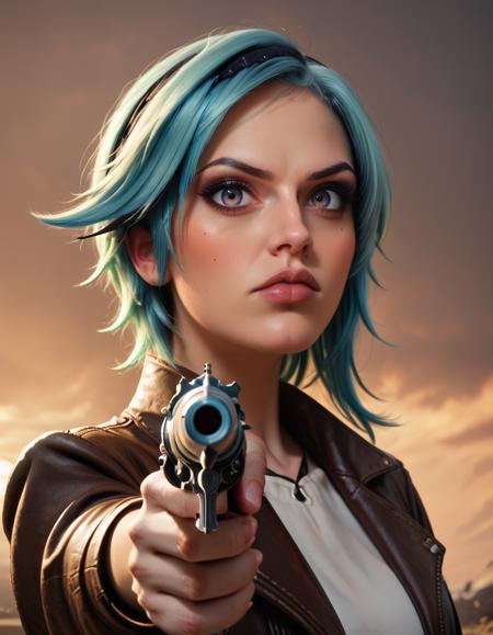 Holding gun enhancement