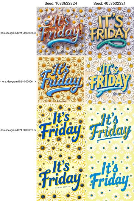 IdeoGram1024: Text & Style Enhancer | Flux.1 D LoRa