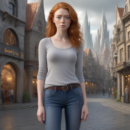 Sophie Molgrin (AI generated character) [Flux/SDXL/Pony]