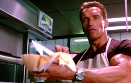 V1.5: Arnold Schwarzenegger (Total Recall/90s Era) - HQ Dreambooth Trained Checkpoint (for quality preservation)