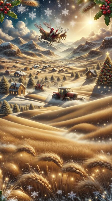 Christmas Postcard Style - SD1.5 + SDXL