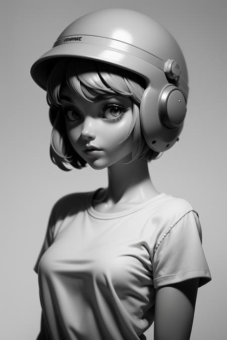 Clay Render Style/白模渲染风格