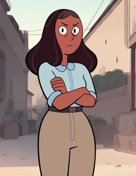 Priyanka Maheswaran (Steven Universe) Pony + Illustrious commission