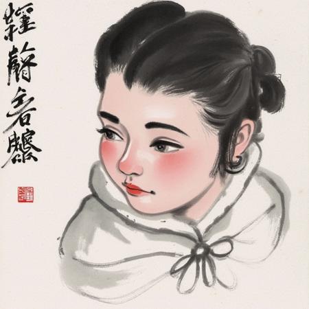 白石老人的画风 baishi style for flux1