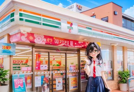 コンビニの外観7 PONY