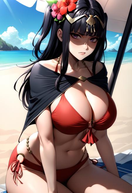 Tharja/サーリャ (Fire Emblem Awakening) SDXL LoRA | 6 Outfits [Animagine XL]