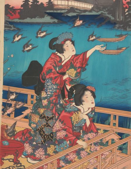 浮世絵(Ukiyo-e) Style