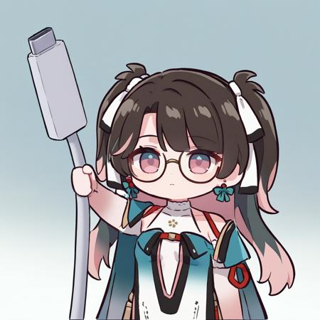呐~给你充 meme holding charging cable [a31 | pony]