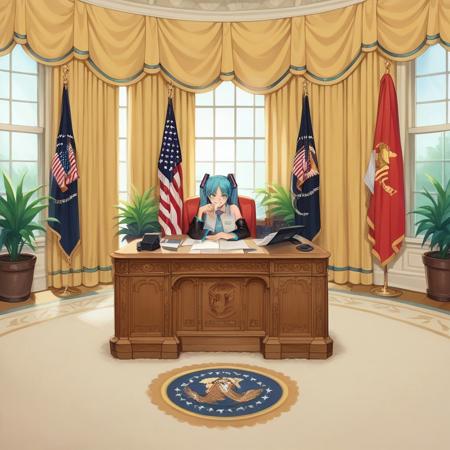 Resolute Desk / Oval Office 2.0
