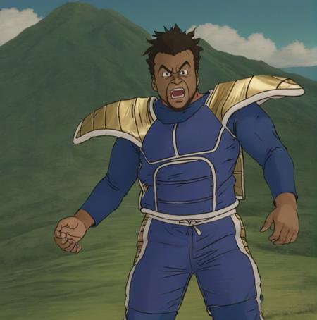 vageta saiyan armor