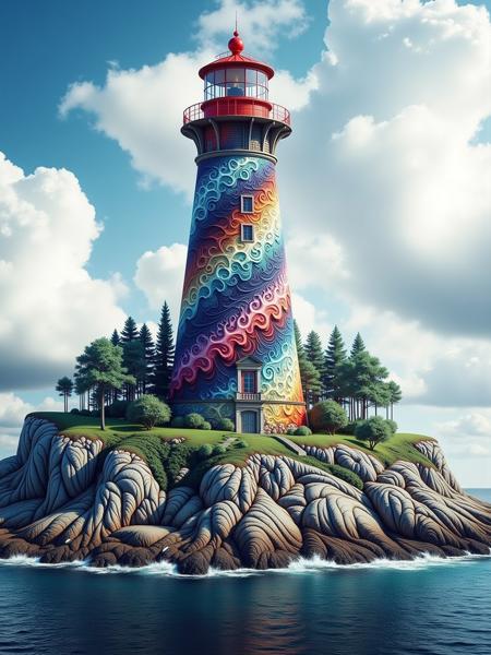 Colorful Fractals FLUX & SDXL