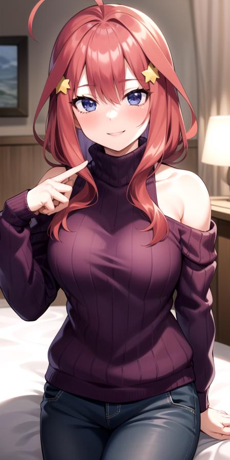The Quintessential Quintuplets - All Nakano sisters: Ichika, Nino, Miku, Yotsuba, Itsuki