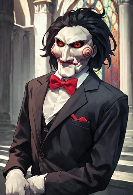 Billy the Puppet from Saw [AutismMix Lora]