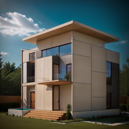Exterior- modernarch