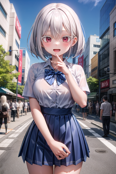 White eyelashes / 白い睫毛
