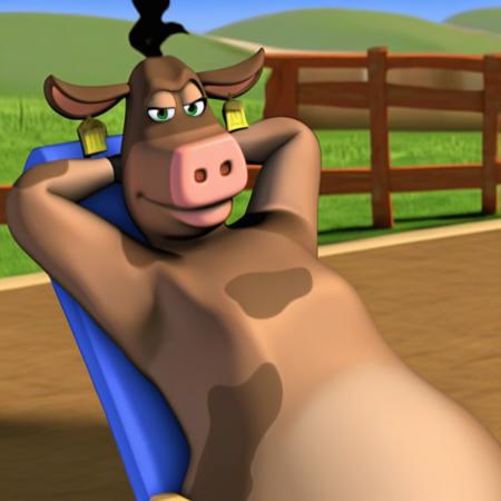 Bessie the cow (Barnyard)