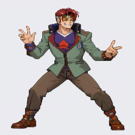 Capcom CPS2 Sprite Style