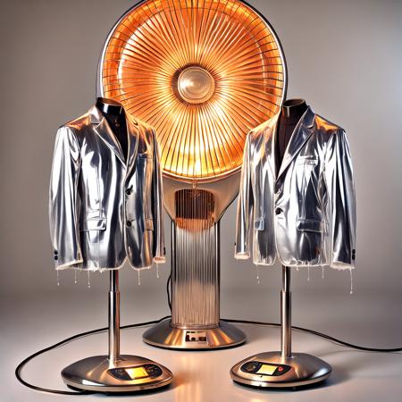 Parabolic halogen heater