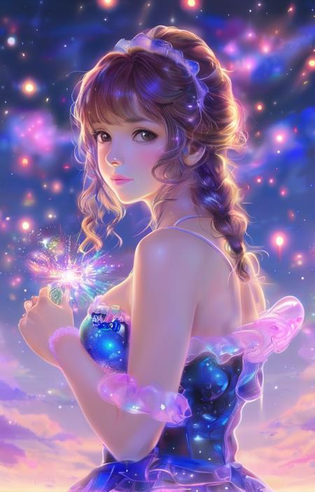 style of neon light drawing [SDXL] 434