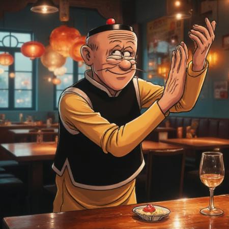 Old Master Hong Kong Comic (FLUX)