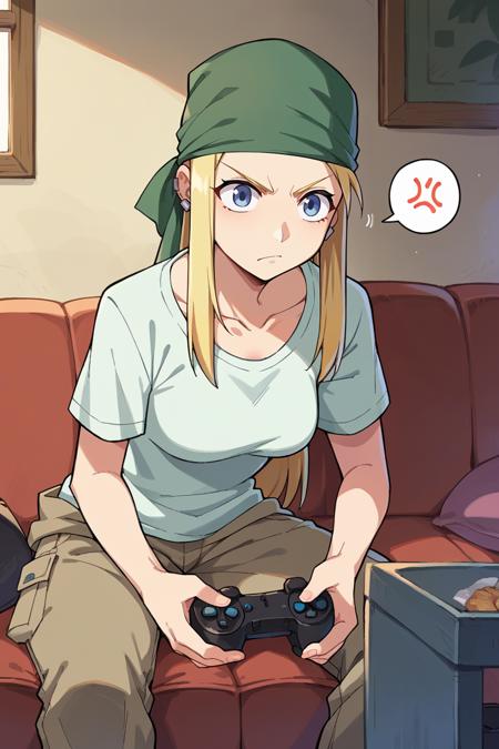 Winry Rockbell/ウィンリィ・ロックベル (Fullmetal Alchemist) SDXL LoRA | 3 Outfits [Pony Diffusion]