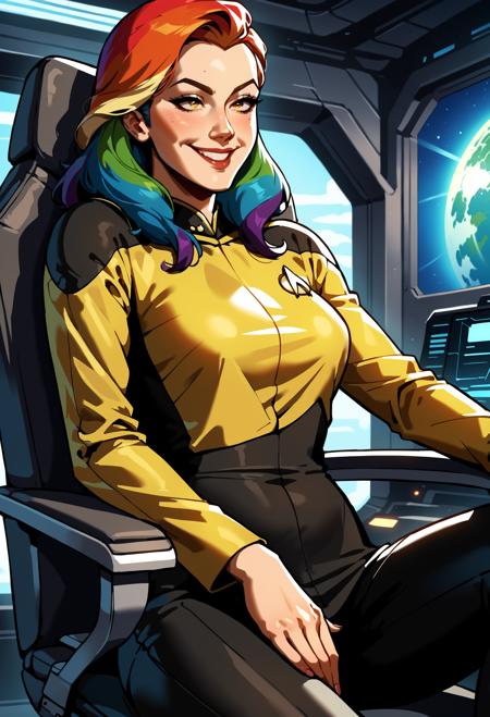 Star Trek TNG uniforms (standalone for early seasons version update) (pony)
