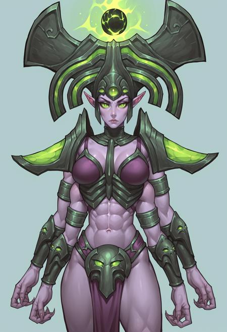 Priestess Of Delirium (Shivarra) - World of Warcraft [SDXL Pony]