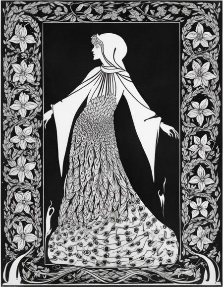 BeardsleyXL: Aubrey Beardsley Style